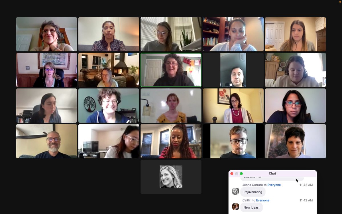 DrewTEACHnj's tweet photo. 1/4 We all had an amazing learning morning with teacher writers for our Drew Site 2022 FALL Colloquium. Thank you presenters for inspiring us and sharing teaching and thought provoking teaching practice strategies. #DrewTeach @DrewTeachnj @writingproject @teachKHT #grateful https://t.co/qMkIENUdg7