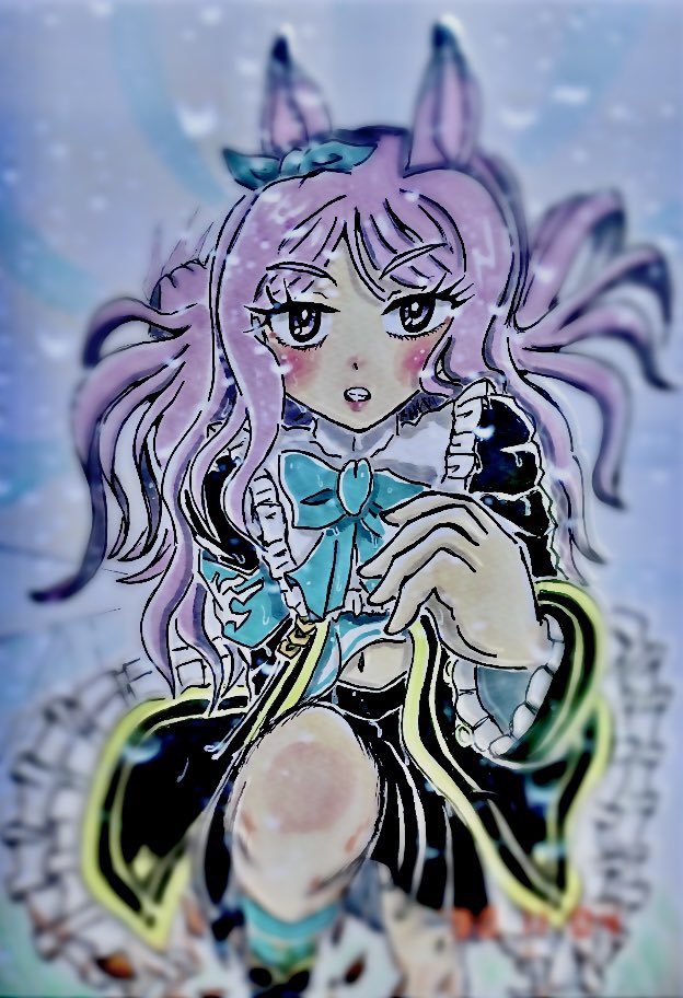 メジロマックイーン(ウマ娘) 「菊花賞近いなー 」|あらんぷのイラスト