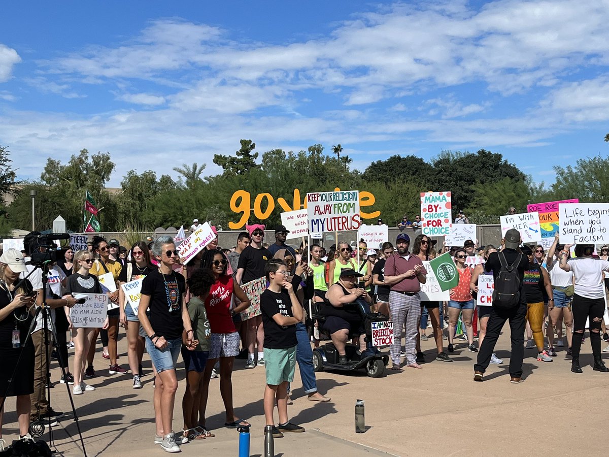 Excited to hear our next Arizona Attorney General, Kris Mayes, give an epic speech! #RoeRoeRoeYourVote #ReproductiveRights