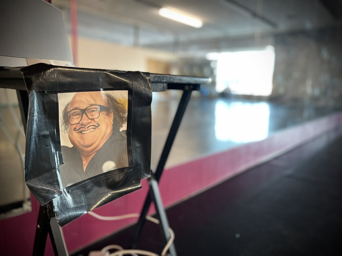 KennethHiner's tweet photo. When you find out that your daughter’s dance school has a @DannyDeVito shrine to motivate their dancers 🤣🤣 someone help him see the love that Renegade Dance in Millington, TN has for him ❤️ #fannydevito #dannydevito #dancelife #dance https://t.co/yUSO19BOfH