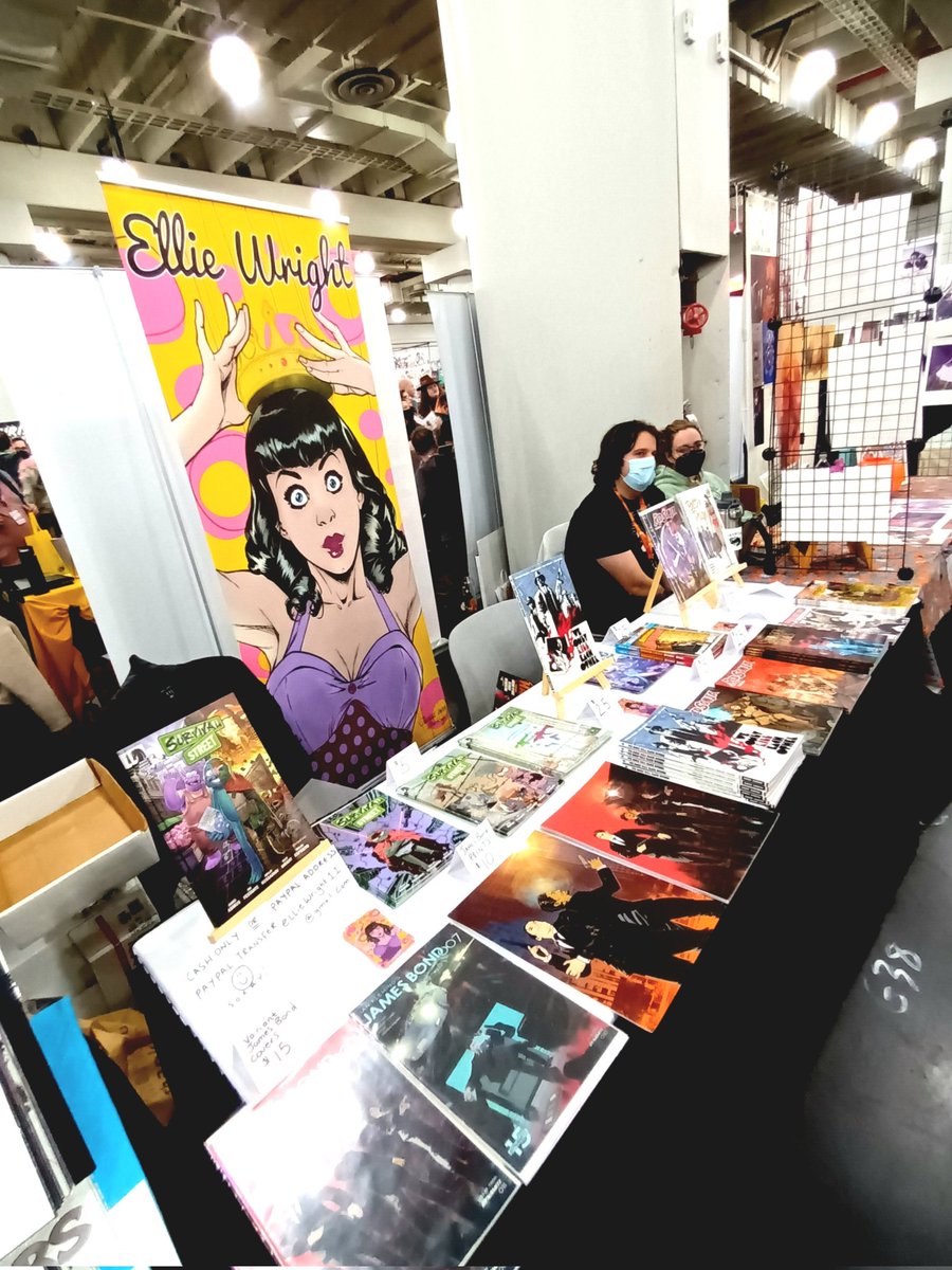 elliewrightart's tweet photo. Here all day at table G38 in Artist Alley at #NYCC . Come say hi! 😀 https://t.co/a1zJEshTaX