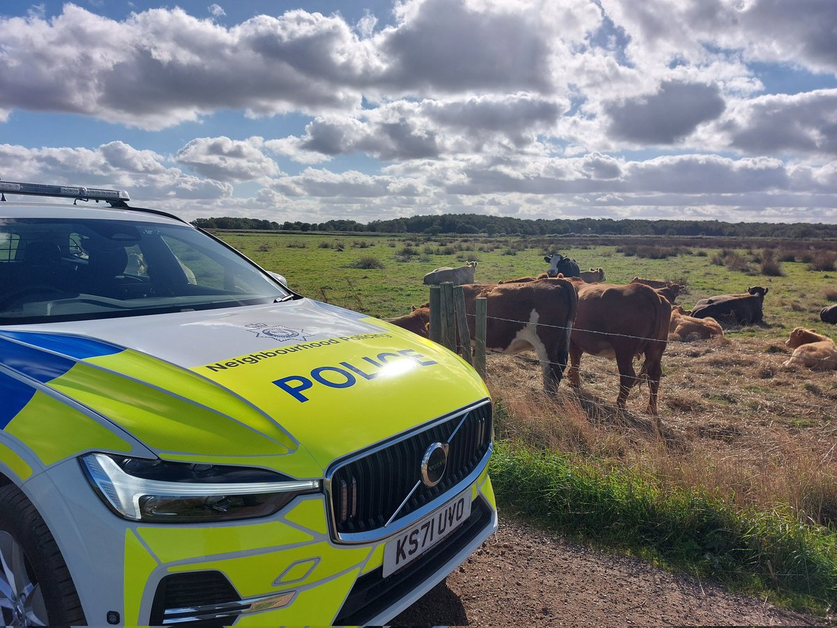 North norfolk police on twitter patrols conducted in the more rural