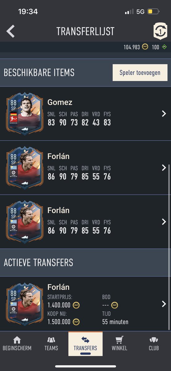 Bought3 forlans for 140K 🤩