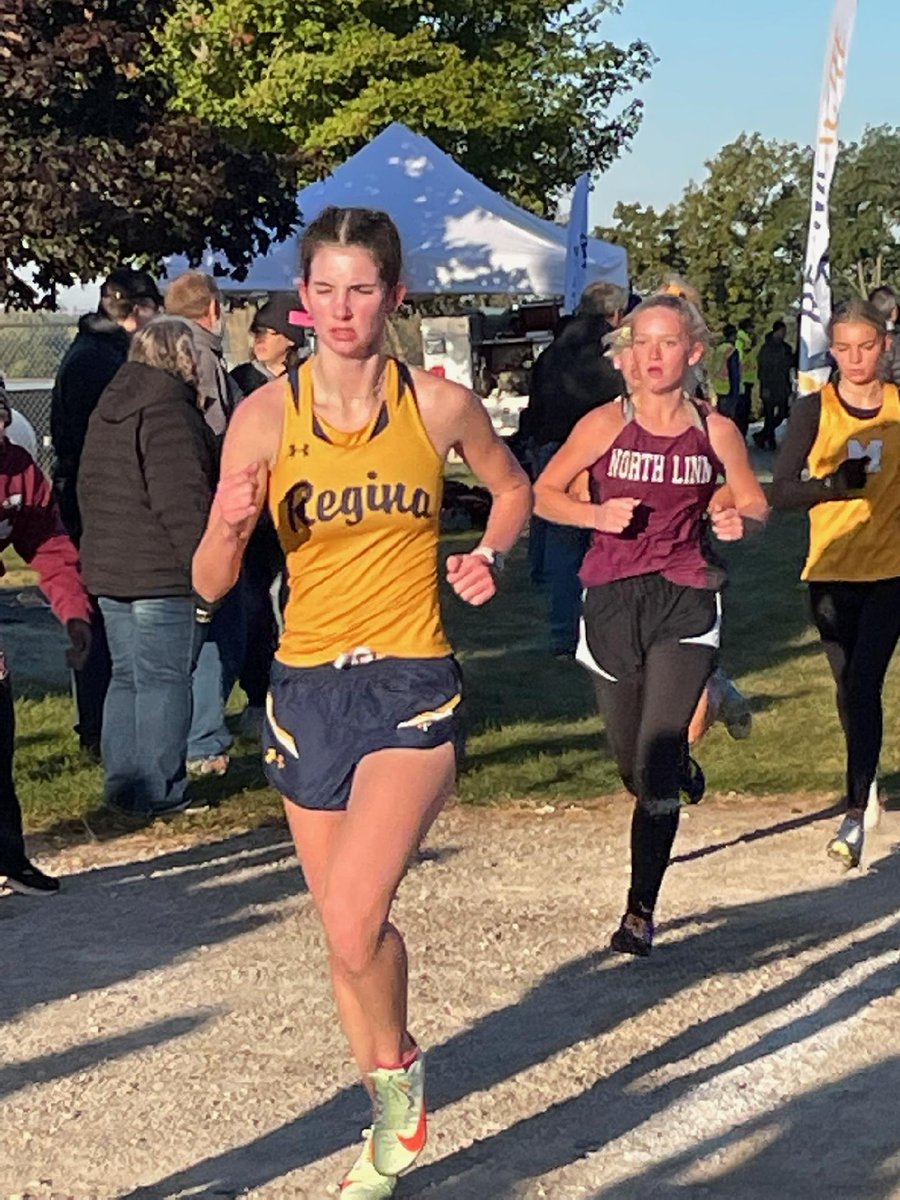 Ran 3 miles this morning in a 20:39 PR placing 17th. Now dancing at Kirkwood for <a href="/NLDance_/">North Linn Dance Team</a>. I'm tired just watching. Yeah <a href="/bryncollum/">bryn collum</a>!