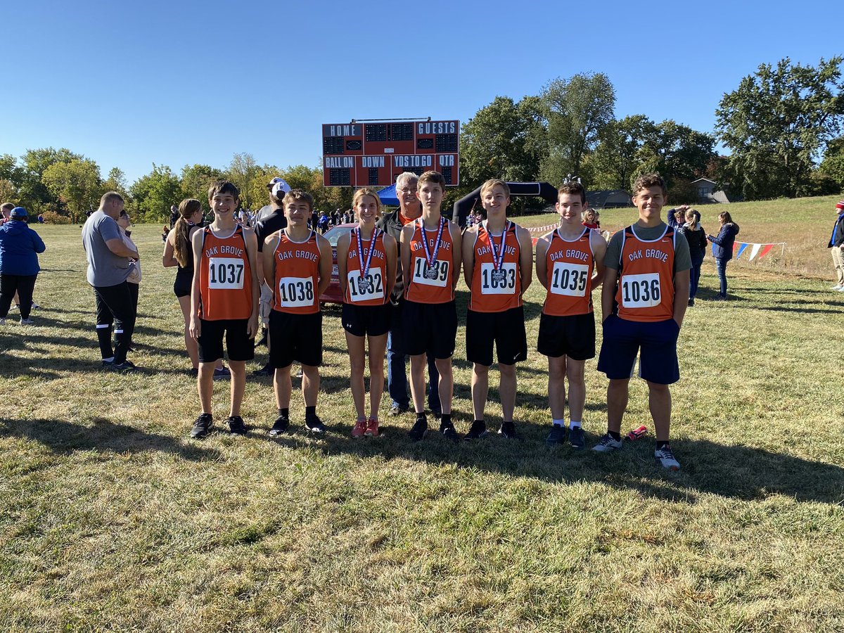 OG_Activities's tweet image. Lexington XC Invitational

Medalists:
Kaden: 19:14 23rd place
Jacob: 20:58 47th place
Andrea: 22:10 5th place

#GoPanthers