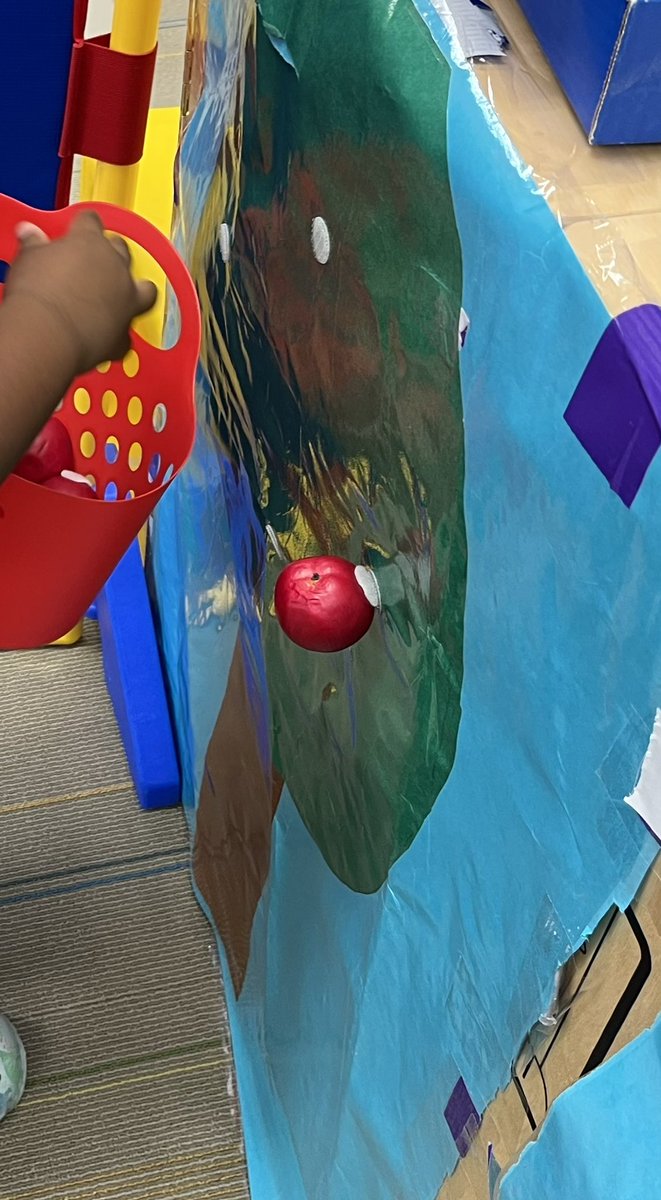 JuneHaggy's tweet photo. Great week in PreK we are learning about trees and in our dramatic play picking apples to make tasty apple pies.@HortonsCreekES #prekhawks https://t.co/7LNyuxVGD9