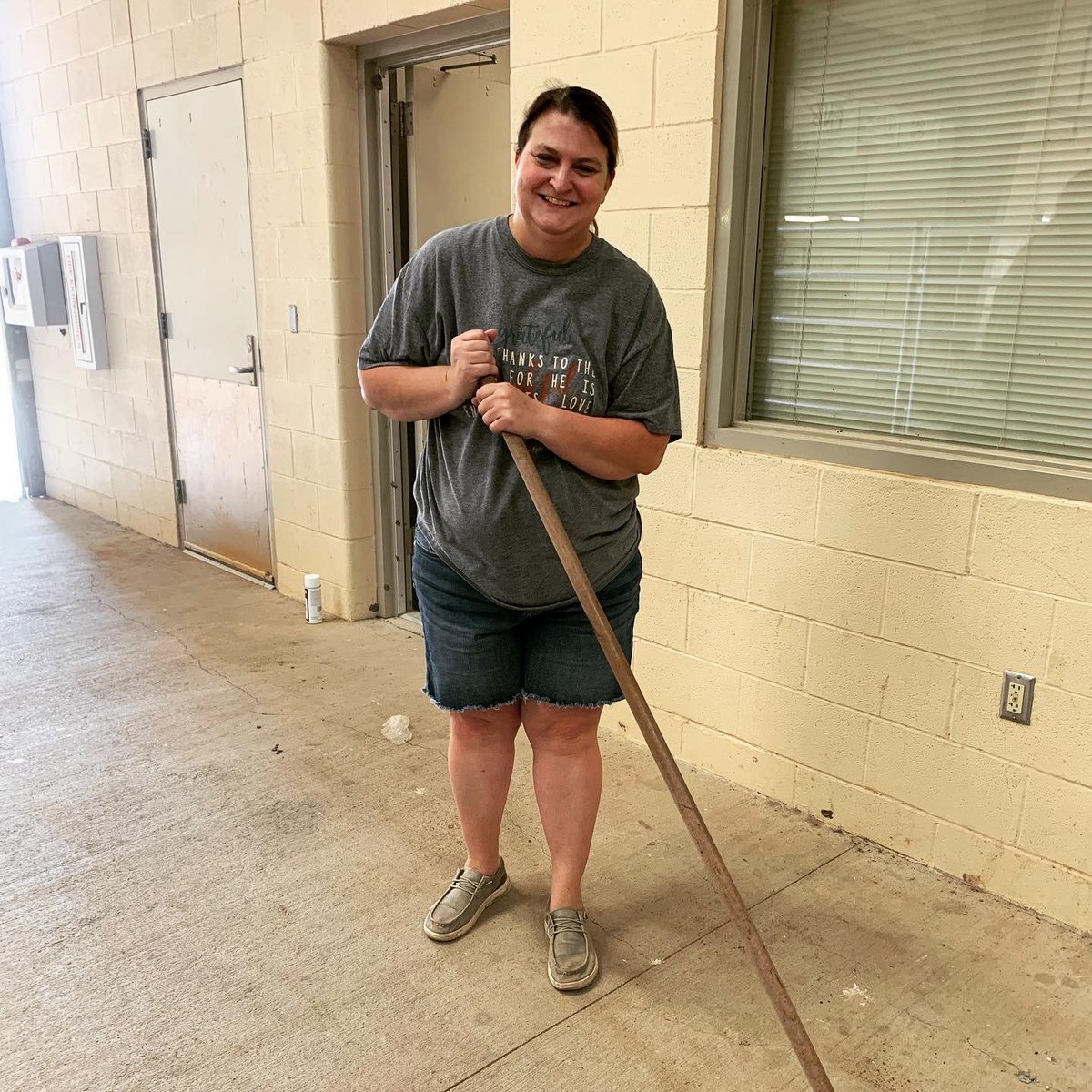 Special thanks to all who came out today to help clean the ag barn. We couldn’t keep this place running without your help! Also, shout out to DCBE Fire Department and Captain Grossman for allowing us to use the brush truck to spray down and deep clean the walkways and walls.