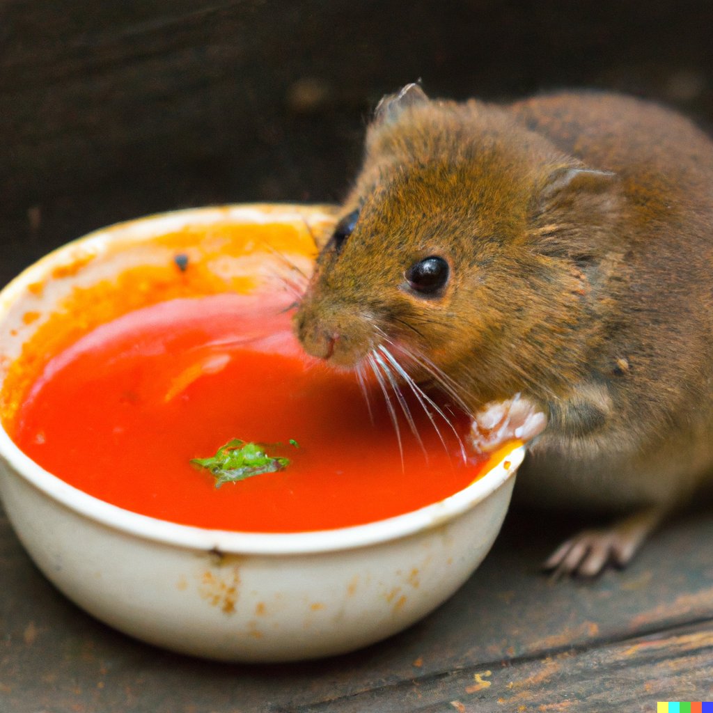 VioletTheVole's tweet photo. It's definitely soup season. I've had the kids out all day gathering food for the larder. https://t.co/HFmiKHKfwG