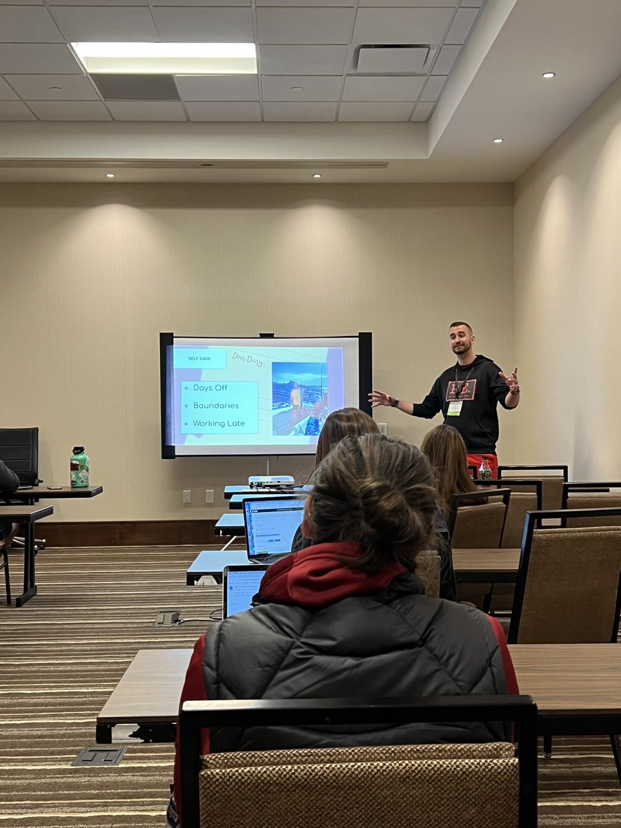 Glad to know I’m not the only one struggling in my first couple of years teaching! Thanks and shoutout to <a href="/JohnReidPE/">John Reid</a> for a great session with some tips and ideas to help me as a professional moving forward!! <a href="/SHAPE_Colorado/">SHAPE Colorado</a> #SHAPECO2022