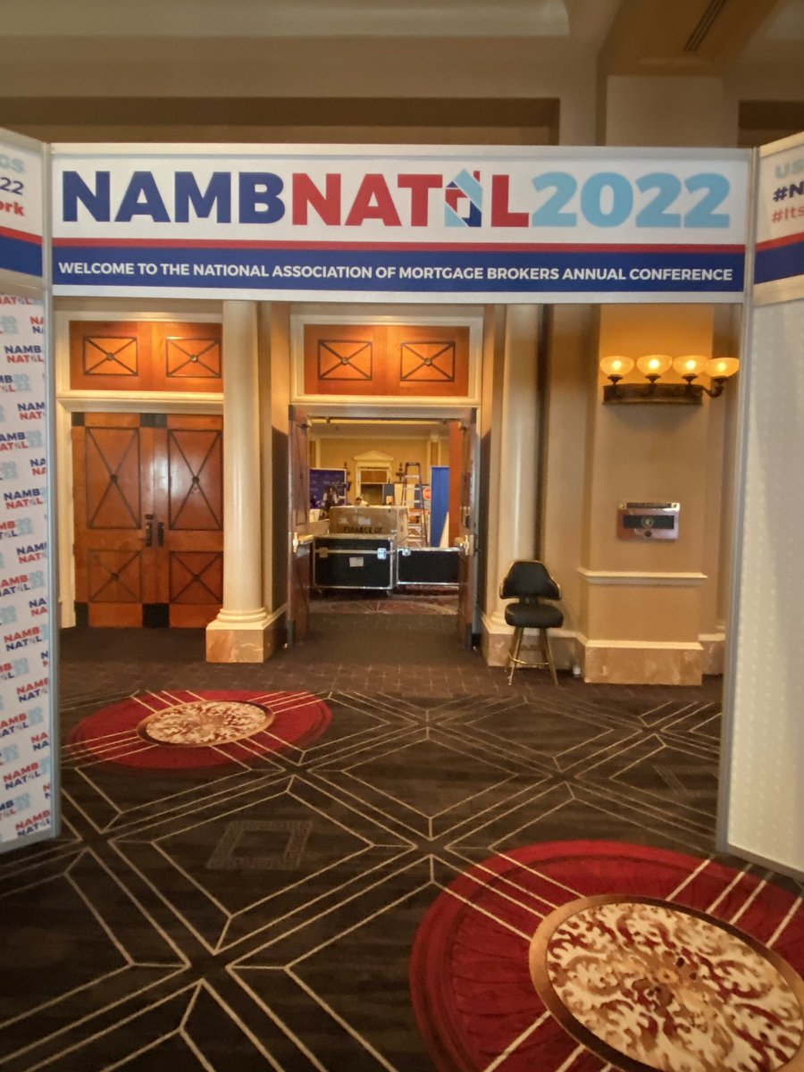 NAMBpros's tweet photo. The exhibit hall is almost ready for you! #NAMBNational2022 #ItsNotWorkItsNetwork https://t.co/kbdBCn0x1y