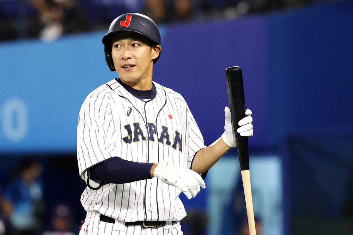 今日10月9日は #東京2020 の野球で金メダルを獲得した柳田悠岐選手のお