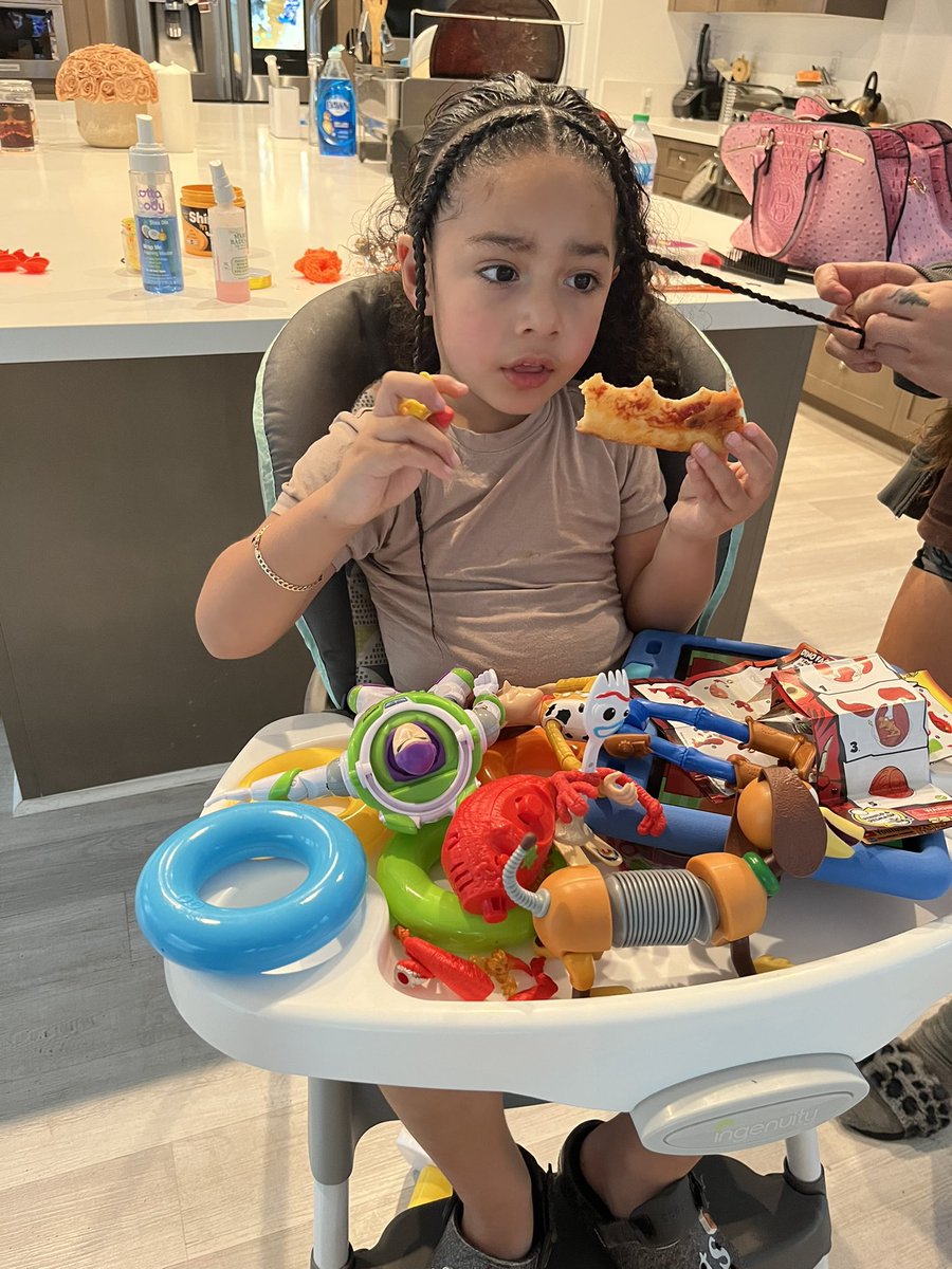 GETTIN HIS HAIR DONE , PIZZA , N TOY STORY ! #SINNIEWORLD🌎