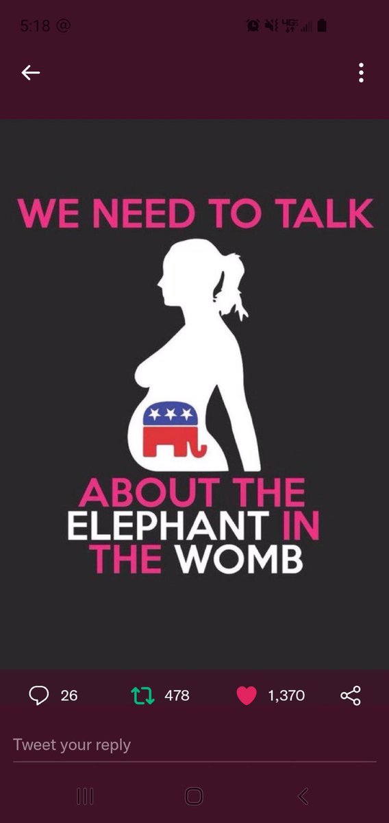 rosegold007's tweet photo. @GOP #RoeVWave 🌊 https://t.co/jQLcOYwMLP