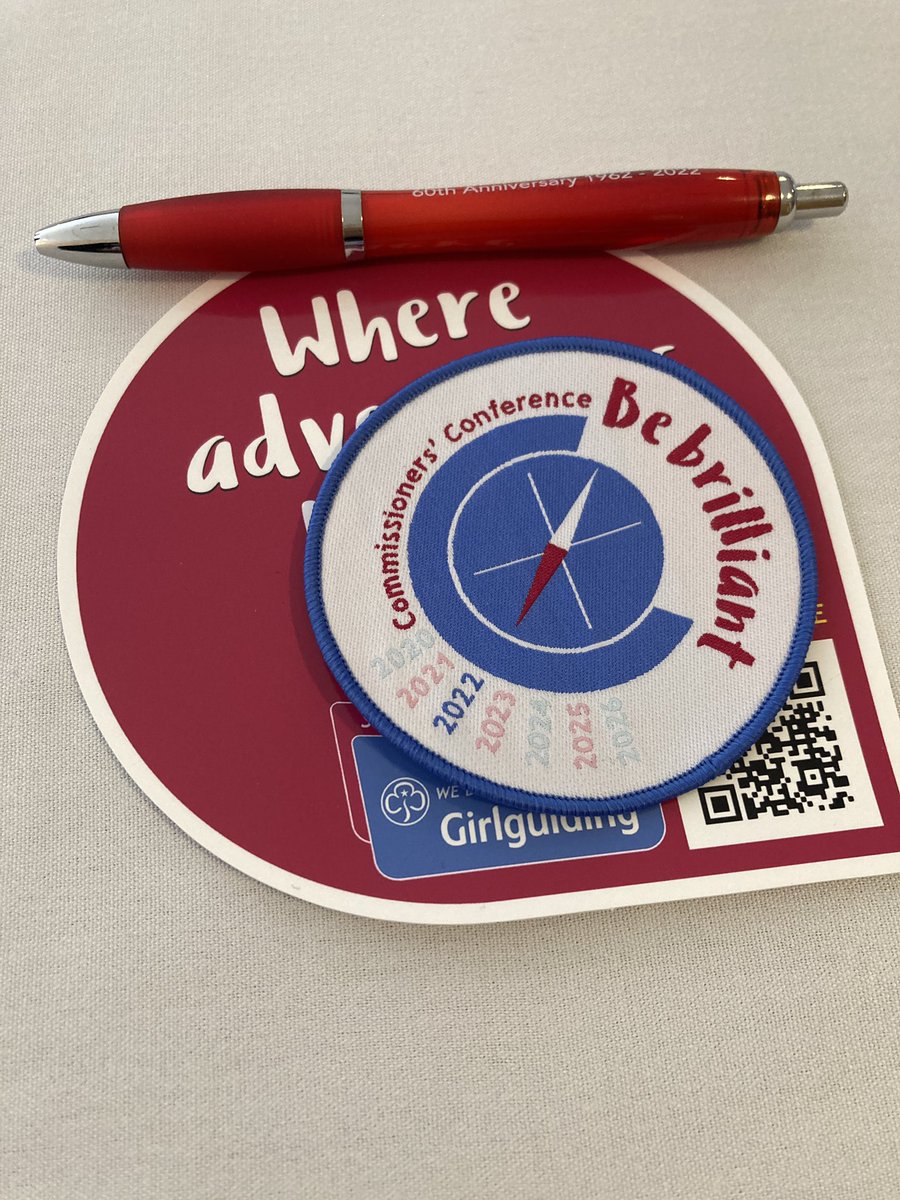 BluebirdGG's tweet photo. What does a polo on a thread have to do with being a volunteer with @GirlguidingSWE ? It’s all part of the #bebrilliant theme at the Commissioner Conference today https://t.co/CMkJZMGRVa