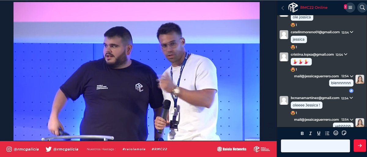 Ganéééééééééééééééé <a href="/SeoSnow1/">Seo Snow</a> <a href="/rmcgalicia/">Raiola Marketing Conference</a> #rmc22 #raiolamola