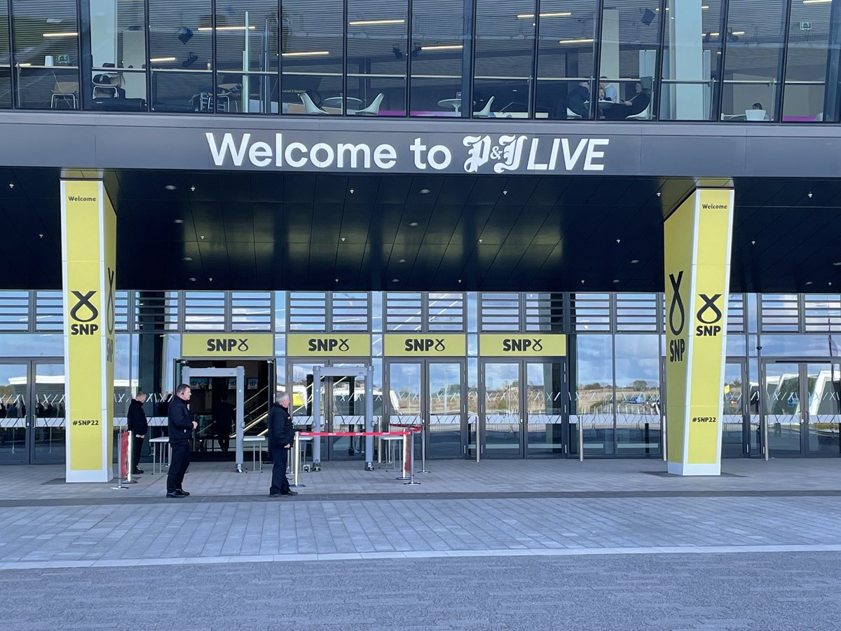 🩺 BMA observer today at #SNPconference ⁦@PandJLive⁩ engaging with politicians & delegates for Scotland’s doctors & medical students @BMAScotland 

🏥 NHS

#Workforce
#Workload
#WorkingConditions 
#Pensions 
#Pay