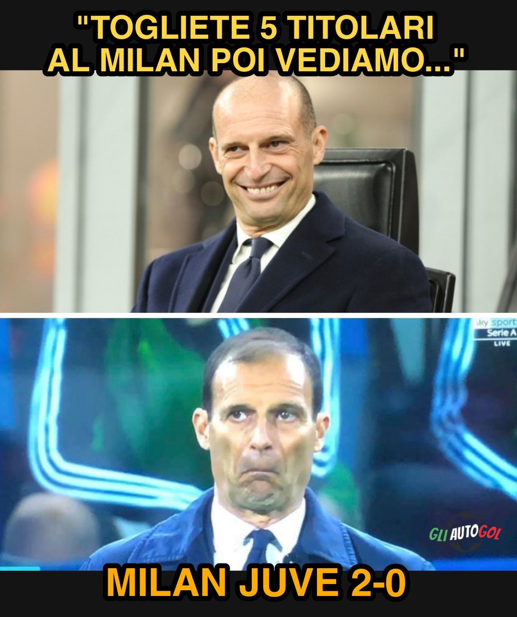 GliAutogol's tweet photo. Dichiarazioni invecchiate male
#MilanJuve https://t.co/cTxOBfSfo6