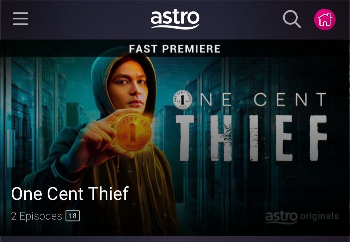 korang dah tonton? 
Sangat luar biasa dan berbeza 100% dgn siri drama tempatan yg ada! 

Kami memberikan 5/5 untuk drama bersiri ini! 

Wajib Tonton gais.
Dah boleh tonton 2 episod sekaligus.. 

#OneCentThief
#perspektifberita
#hiburansemasa