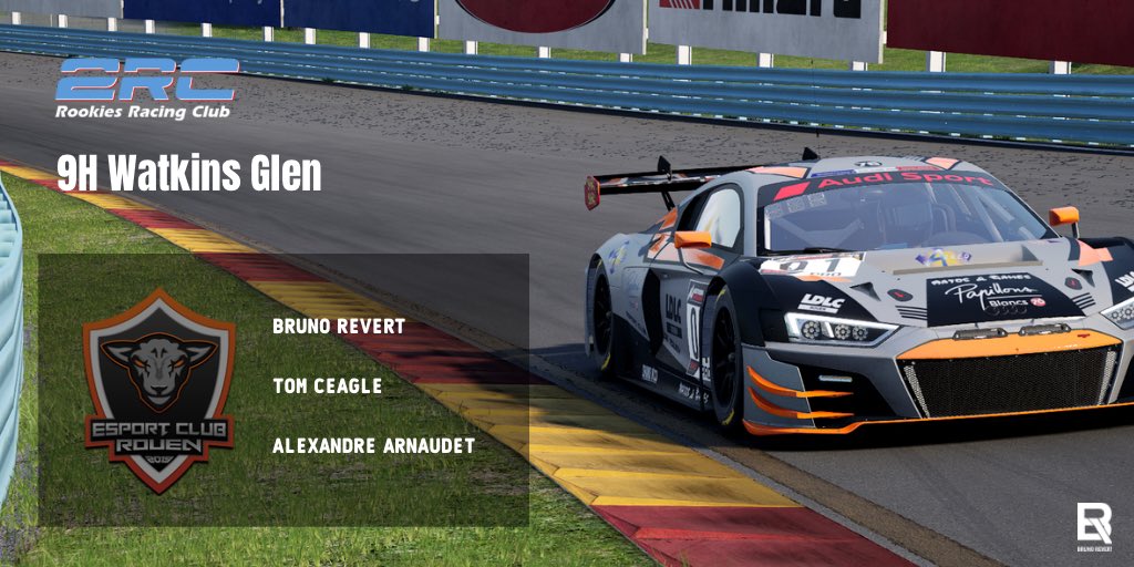 EsportNormandie's tweet photo. • 9H Watkins Glen @rookies_racing
À partir de 21h, nos trois pilotes débuterons pour 9h de course jusqu'au petit matin sur le circuit de Watkins Glen 🇺🇸
📺 : https://t.co/doU5yJmCcn
⏰ : 21H - 6H
🏎️ : #76
#ecrouen #2rc #endurance #beacc #BEACC #acc #505games #simracing https://t.co/myw4O8O3sE