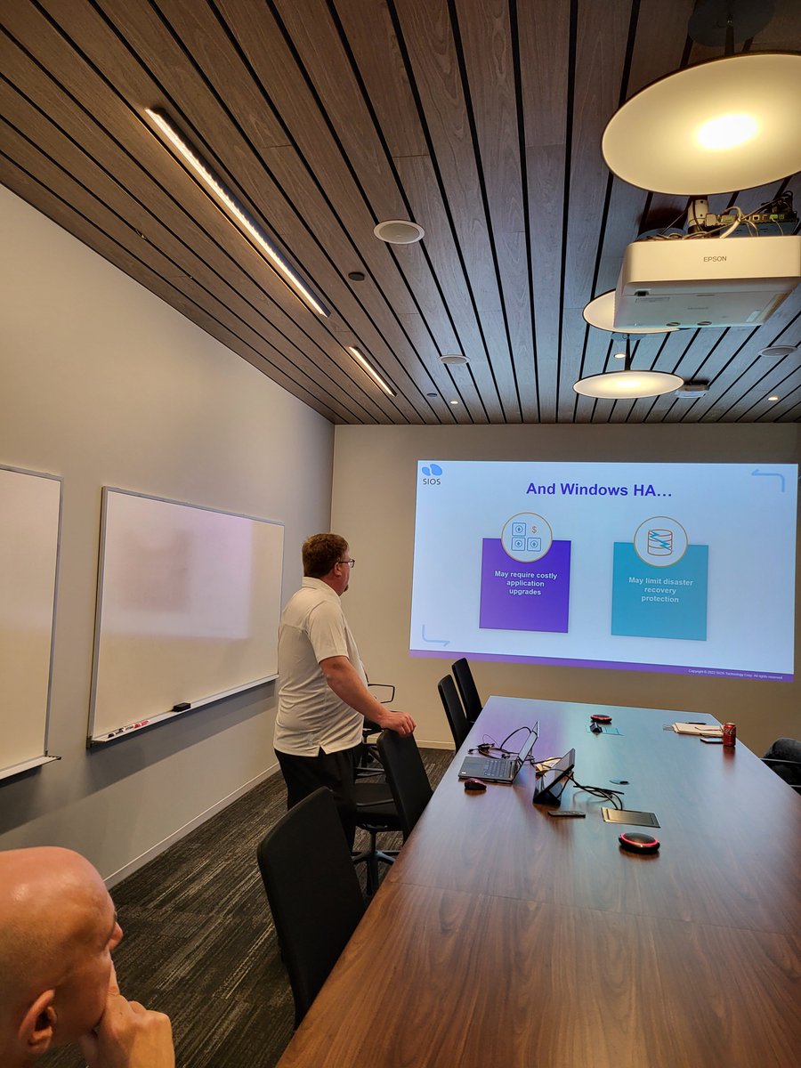SQLVAR's tweet image. News from #sqlsatBoston: Ian Allton started the session 'Overcoming the Dilemma of SQL Server High Availability'
@sqlsatofficial @SQLSatBoston #sqlfamily