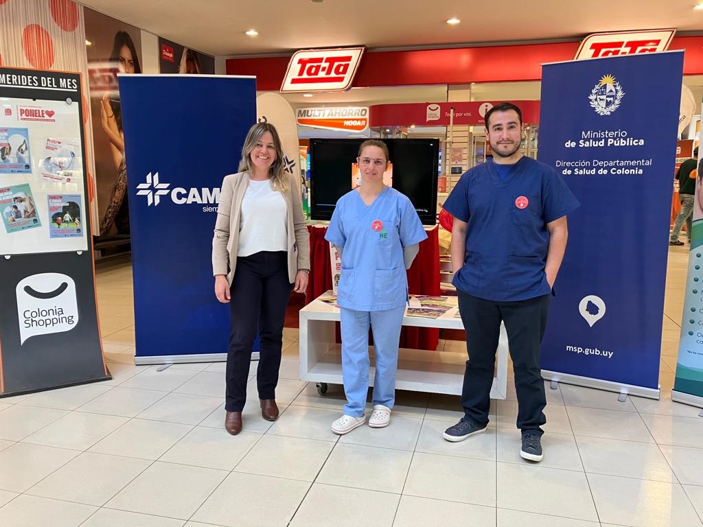 Semana del Corazón (@semanacorazon) on Twitter photo Durante toda la #SemanaDelCorazón se desarrollaron las jornadas de evaluación del riesgo cardiovascular en los shoppings de Tres Cruces, <a href="/MdesShopping/">Mercedes Shopping</a>, <a href="/PaysanduShoppUY/">paysandushoppingUY</a>, <a href="/SaltoShopping/">Salto Shopping</a> y <a href="/ColoniaShopping/">Colonia Shopping</a>.
¡Gracias a todo el equipo de salud que nos acompañó! Durante toda la #SemanaDelCorazón se desarrollaron las jornadas de evaluación del riesgo cardiovascular en los shoppings de Tres Cruces, <a href="/MdesShopping/">Mercedes Shopping</a>, <a href="/PaysanduShoppUY/">paysandushoppingUY</a>, <a href="/SaltoShopping/">Salto Shopping</a> y <a href="/ColoniaShopping/">Colonia Shopping</a>.
¡Gracias a todo el equipo de salud que nos acompañó!