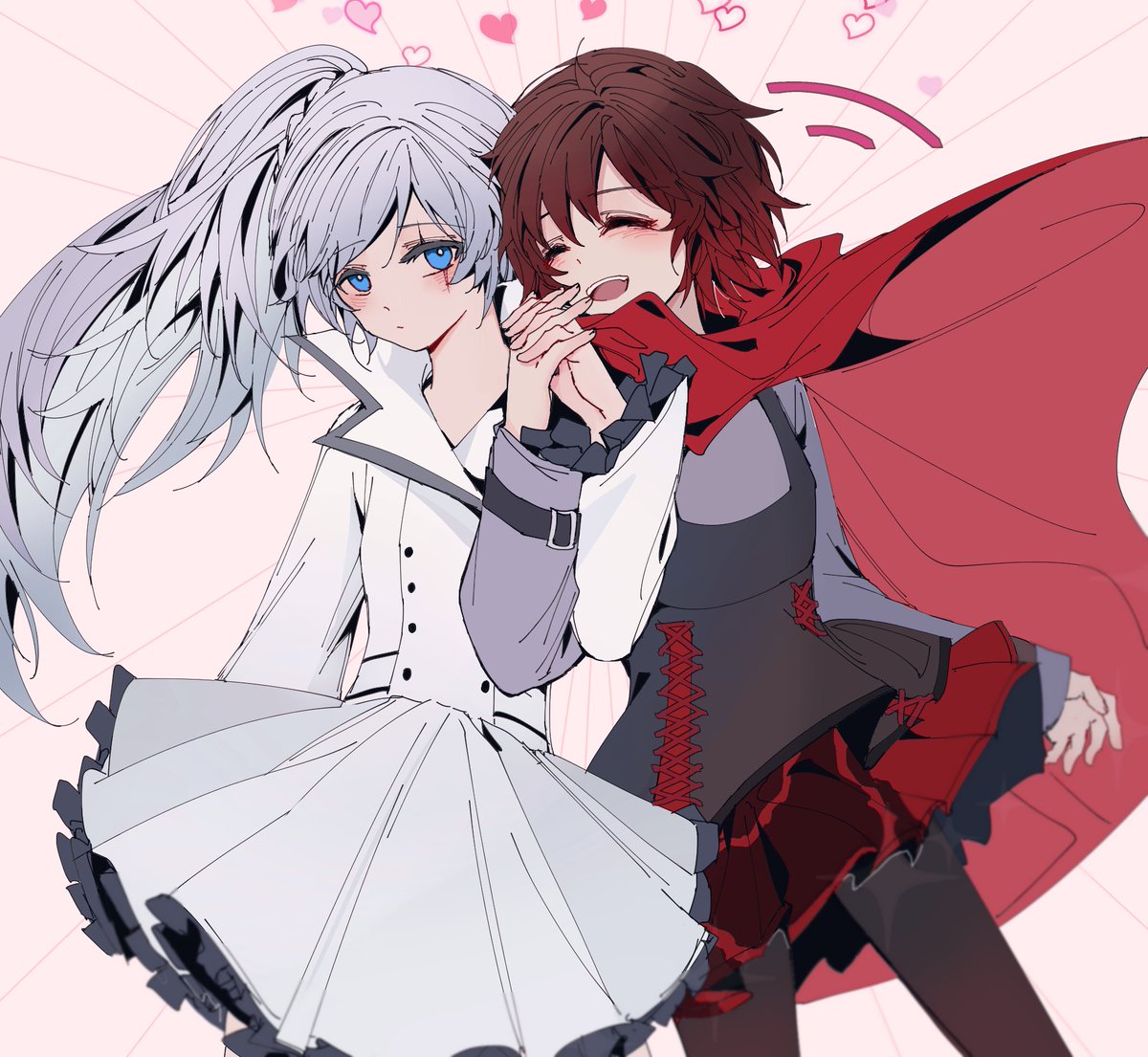 akane031_'s tweet photo. #whiterose #RWBY #RWBYfanart #RubyRose  #WeissSchnee https://t.co/yzaLRZlOt9