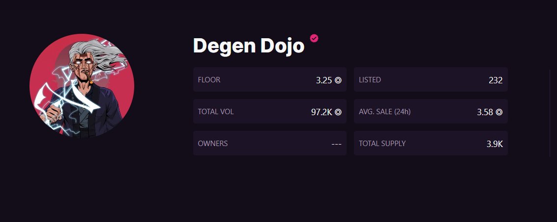 Degen Dojo NFT {⛩️} tweet media