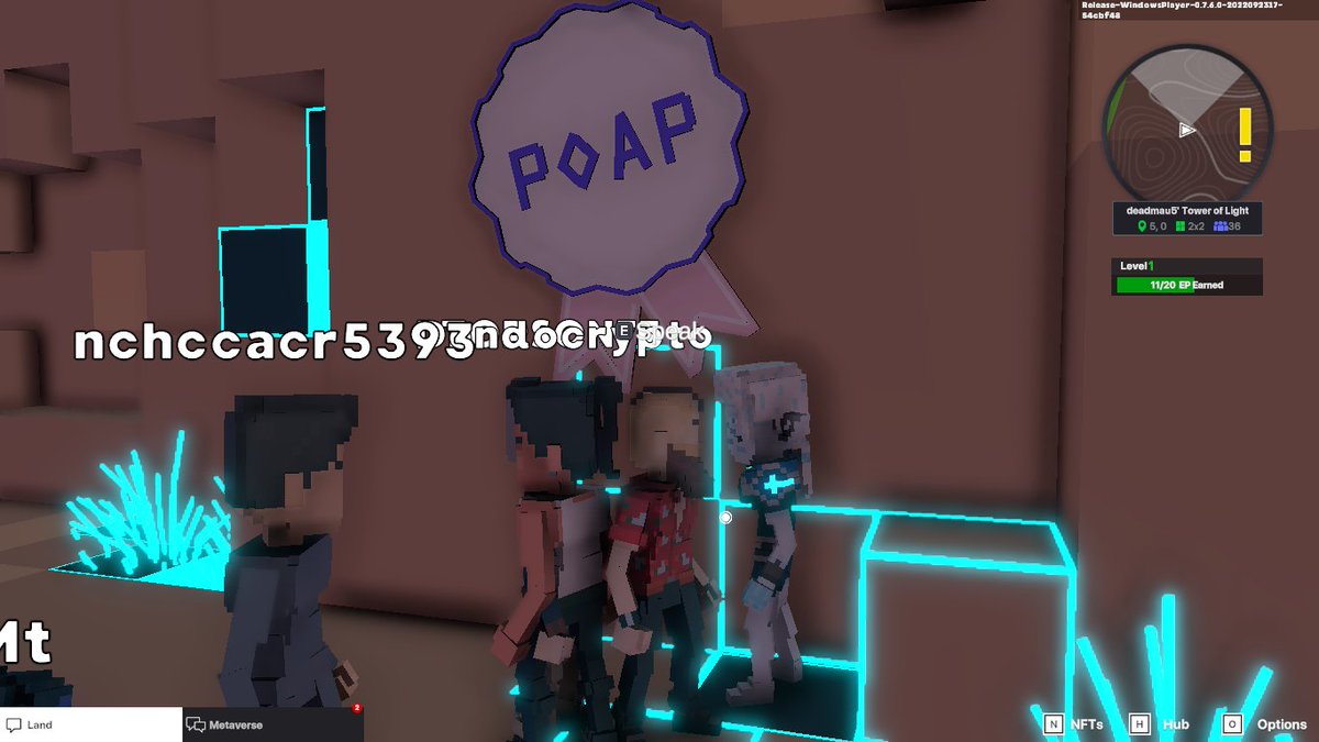 fflok632's tweet photo. @TheSandboxGame @deadmau5 I just participated in the #SandboxAlphaS3Giveaway for a chance to win 500 SAND! Found George from the Metaglitch in @deadmau5's Tower of Light, check out my screenshot below!
👇 https://t.co/Ti7KnYbW2o