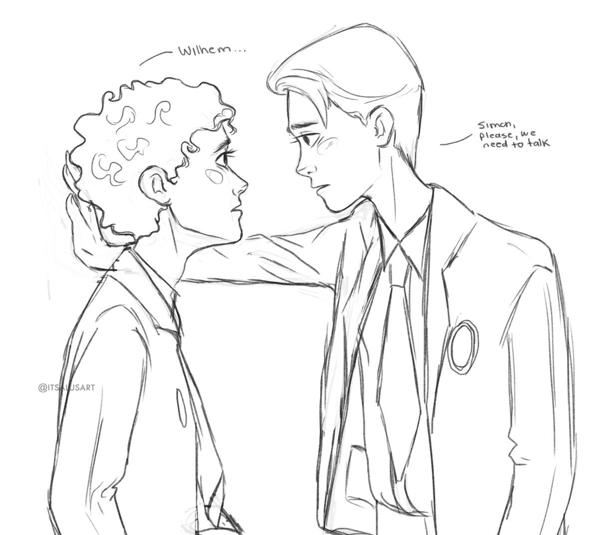 itsalusart's tweet photo. –"Just listen to me..."
#YoungRoyals https://t.co/zaUIgxH1qS