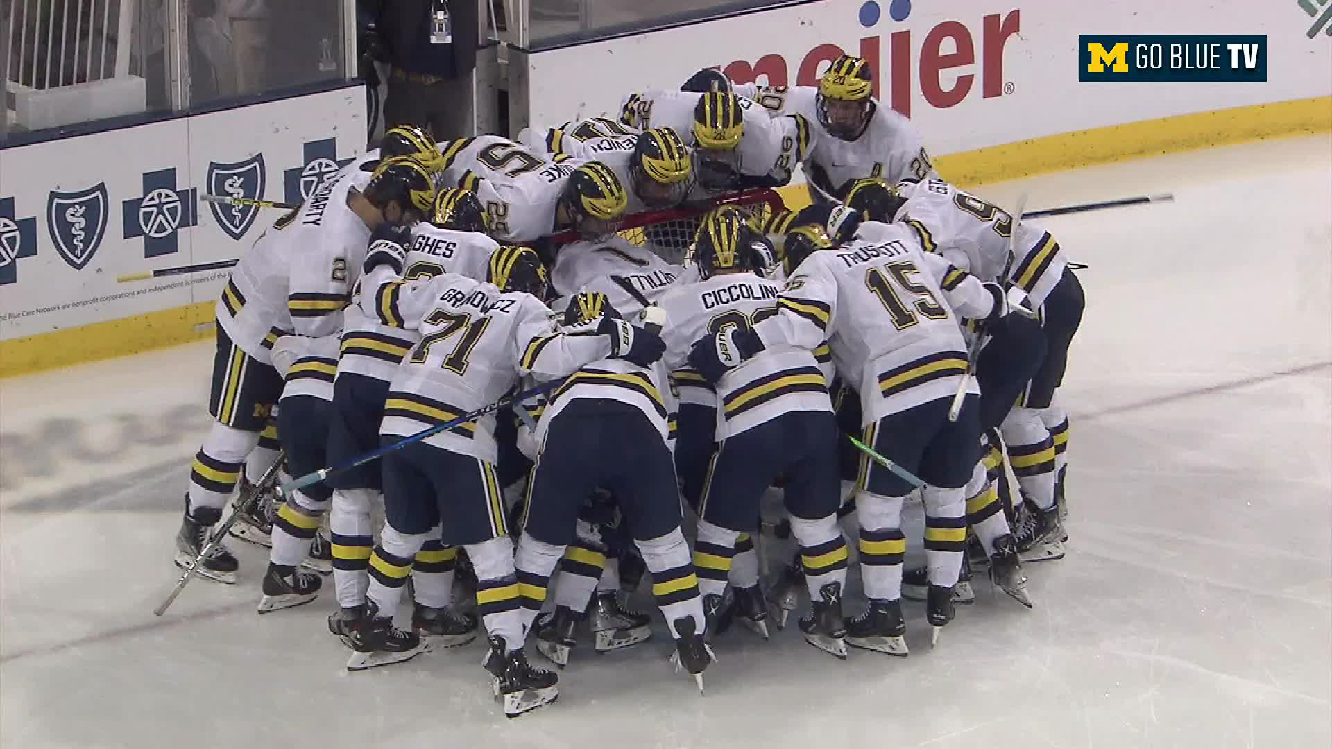 Michigan Hockey on X: Michigan WINS! #GoBlue〽️  / X