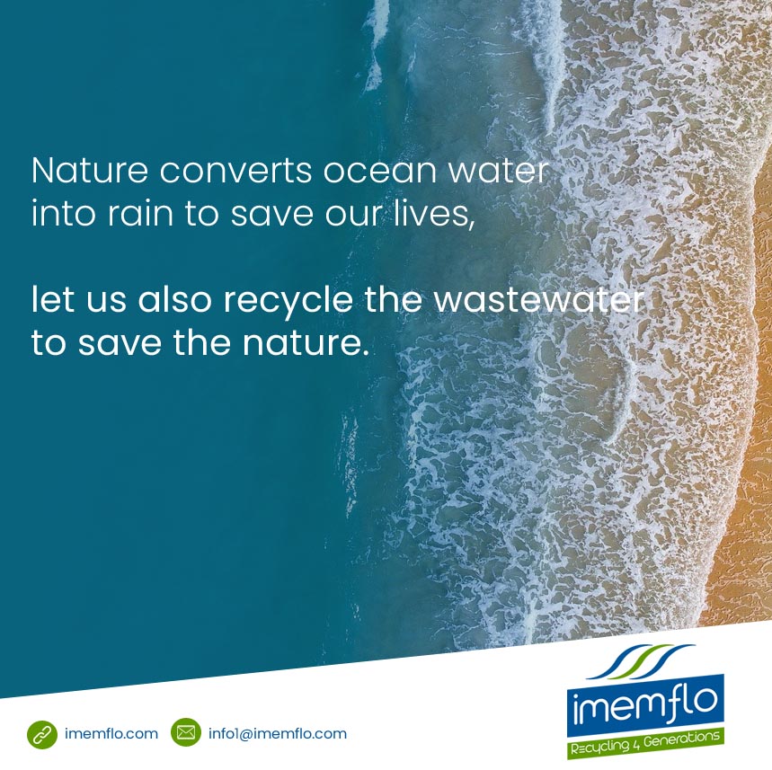 imemflo's tweet photo. Nature converts ocean water into rain to save our lives,
let us also recycle the wastewater to save the nature.
#SaveWater #SaveNature #WasteWaterManagement #WasteWaterTreatment #RainWaterTreatment #ZLD #Zeroliquiddischagre #membranebioreactor #ultrafiltration https://t.co/1R7HkiseGN