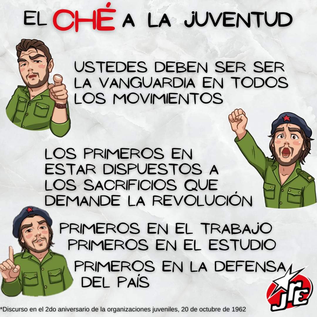 #8Octubre 
Ser como el Che