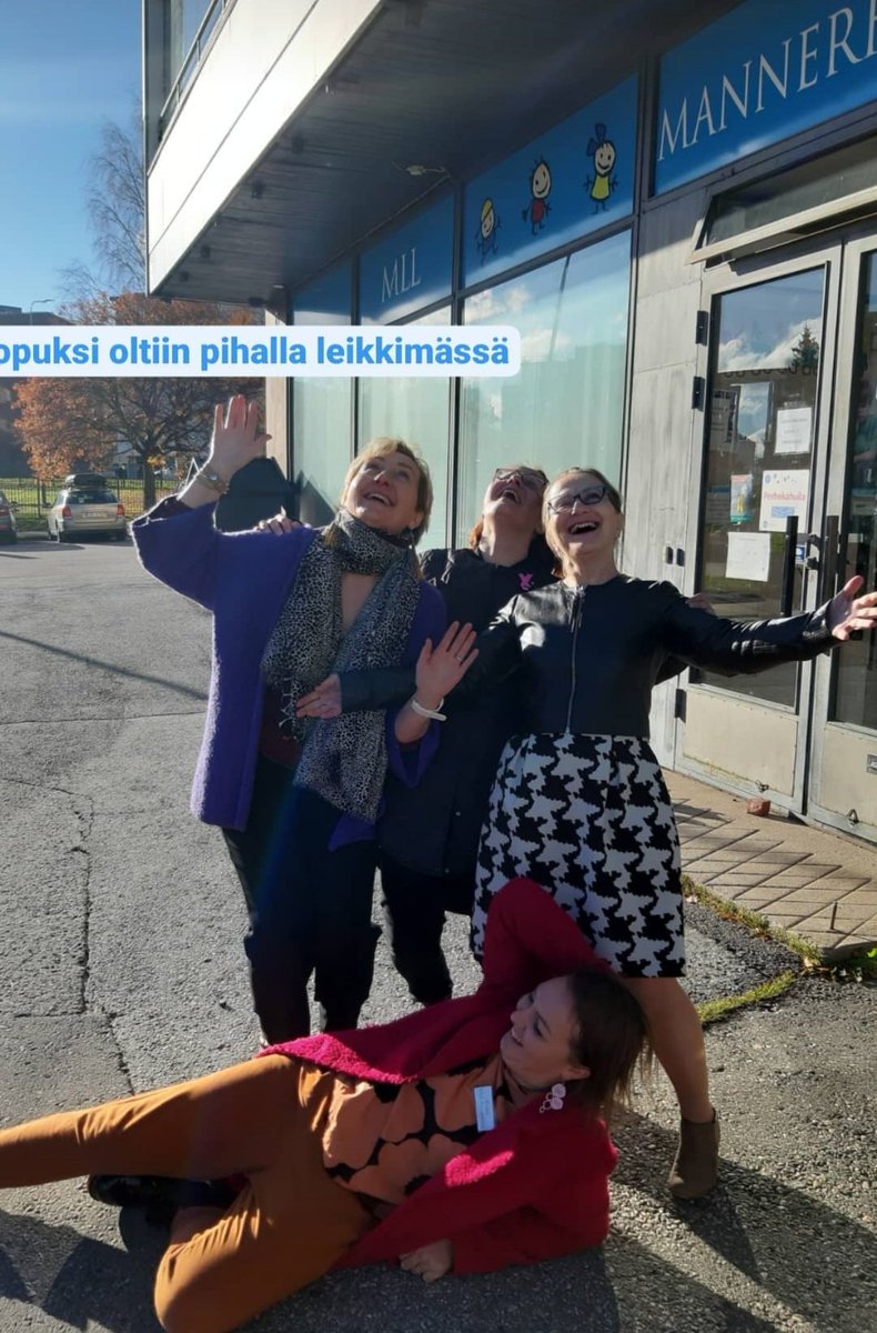 MLL_Lapinpiiri's tweet photo. Tätähän se on strategiatyö parhaimmillaan. @KatiHeljakka vei porukan @leikkipaiva ohjelman hurmokseen ja tässä mielentilassa oli hyvä pohtia mm. kysymystä 'Millainen @MLL_fi olisi, jos se keksittäisiin tänään?'. https://t.co/zCycSemJGM