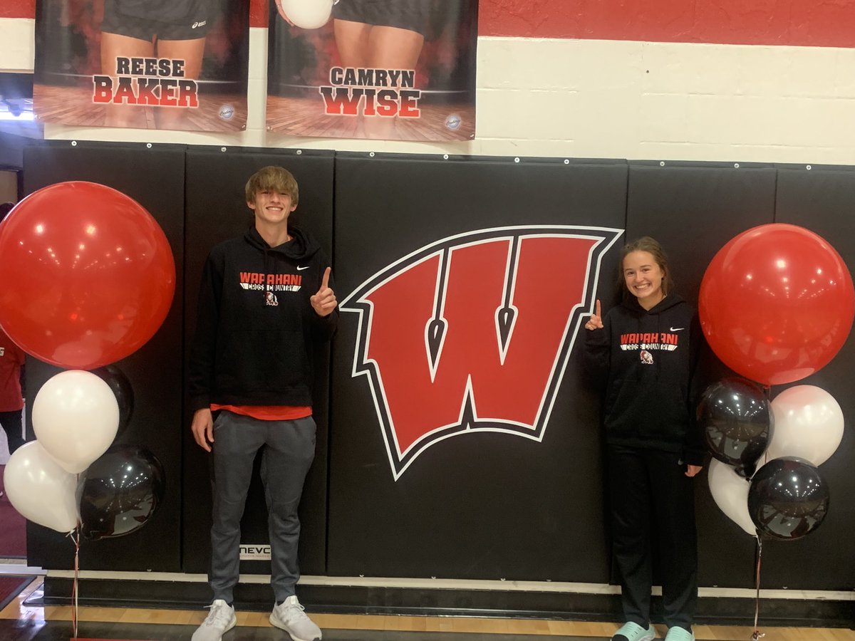 bo_stevenson's tweet photo. Record Boards are updated!

Congrats to @KendylThrasher and @Nick_Cook21 for both setting the @WapahaniXCTF XC Records today!

LETS GO!!!!! https://t.co/ABZeI5V60U
