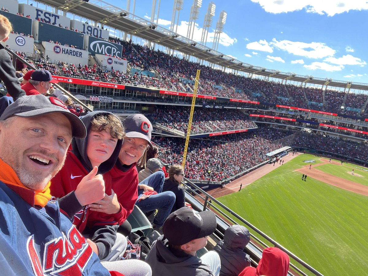 We love our <a href="/CleGuardians/">Cleveland Guardians</a> and October baseball! Let’s go Guards! ⚾️ #ForTheLand