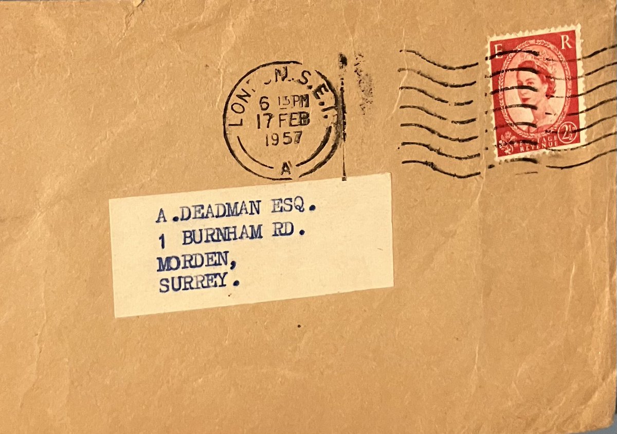 SpectralHeron's tweet photo. They must have been tired of the jokes …. Paper ephemera gold #adeadman #paperephemera https://t.co/LknWB7BYw6
