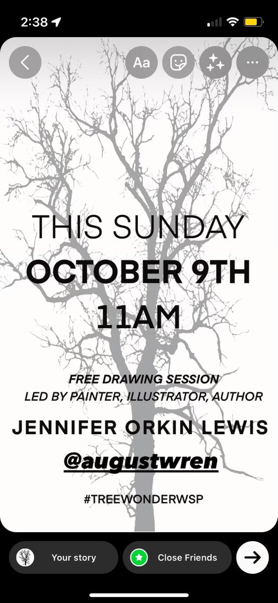 WSPEcoProjects's tweet photo. Join #TreeWonderWSP and Jennifer Orkin Lewis to be in awe of + draw the English Elm on OCTOBER 9, 11am in the northwest corner of #WashingtonSquarePark. https://t.co/QLBxFP1hFF