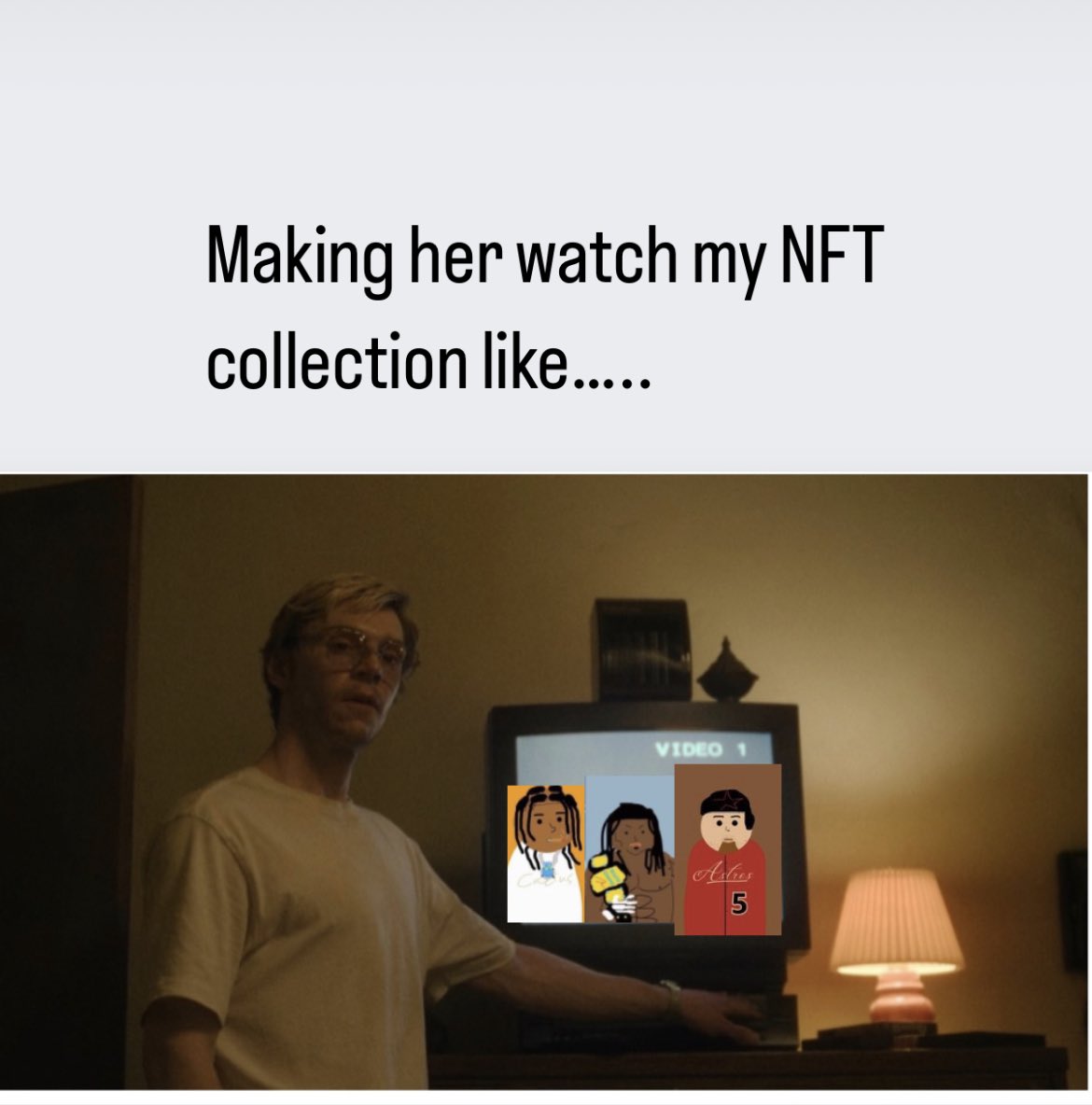 Watch this then u can leave……..<a href="/HTownPunks713/">HTownPunksNFT.sol</a>  solsea.io/collection/618… #nft #SolanaNFT #HTX #Houston #texas #Bitcoin  #nftmemes #Solana #NFTCollection #memes #nftart #DahmerNetflix