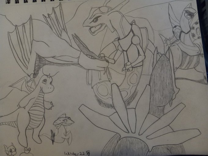 Im a day behind for #inktober2022. This is for day 7 trip, i was requested to draw a managarmer from<a href="/tag/inktober2022"class="tags">#inktober2022</a><a href="/tag/drawing"class="tags"><span>#drawing</span></a><a href="/tag/pokemon"class="tags"><span>#pokemon</span></a><a href="/tag/inktober"class="tags"><span>#inktober</span></a><a href="/tag/arksurvivalevolved"class="tags"><span>#arksurvivalevolved</span></a>