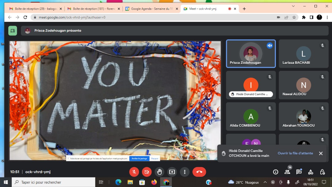 Tout doucement l'aventure de formation se poursuit avec nos #bénévoles. 
À <a href="/Asso_Barika/">Association_Barika</a> c'est aussi des notions de développement personnel. #estimedesoi et #confianceensoi ont été abordées en profondeur avec notre SG afin de les armer pour les défis à venir. 
#lamarchecontinue ✌️