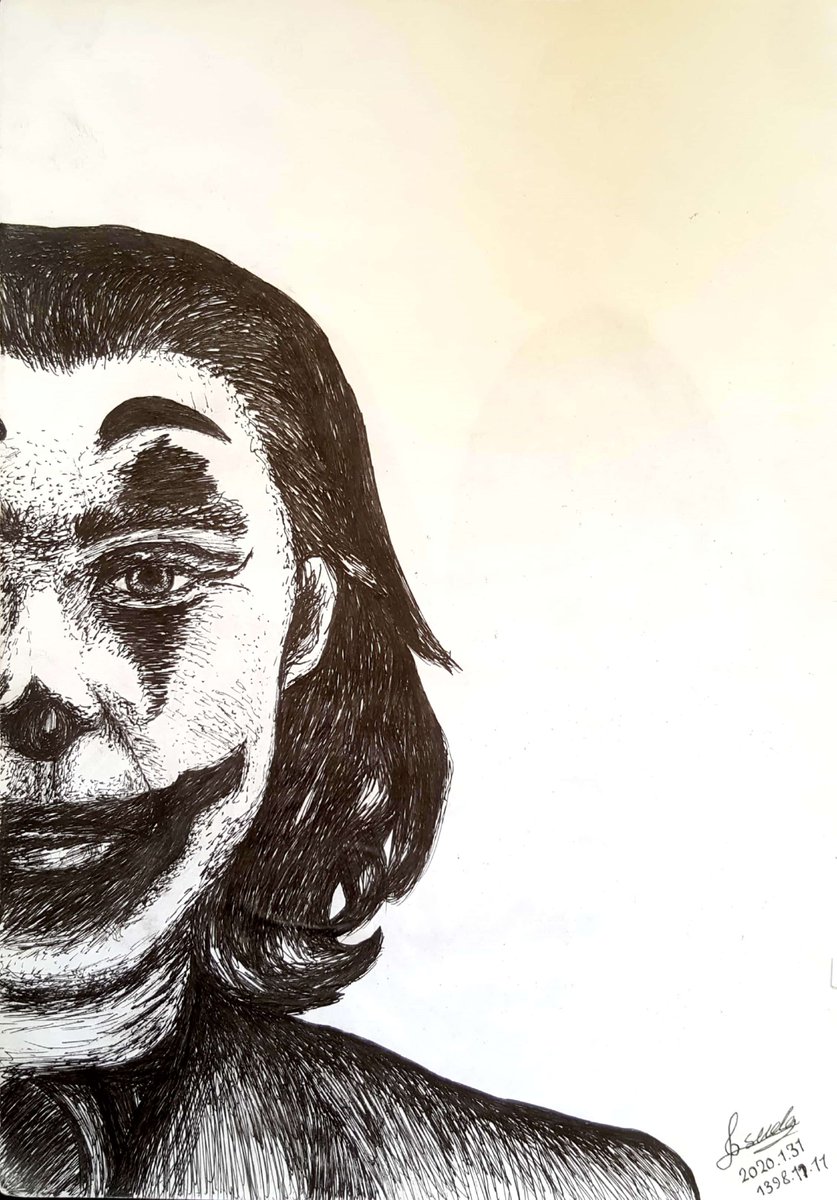 SevdaSA6's tweet image. our favorite #DC character #Joker  drawing  drawn by Sevda SA part of a new unique art collection   rarible.com/token/0xc91544… #rarible #ethereum #jokernft #harleyquin #gallery #nft via @rarible #DCdrawing #jokerdrawing #pendrawing #NFTGiveaways #DCNFT #blackandwhite #nftsupport