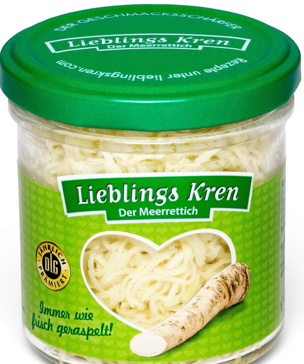 wuschelia's tweet photo. @Lynn_Nothegger This horseradish from Austria is gaining ground in German supermarkets (e.g. tegut Sanderau) and it is perfect 💚 https://t.co/1BpOT2Lxv5