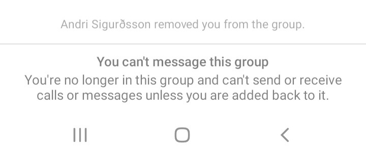 Er ég þá... rekinn?