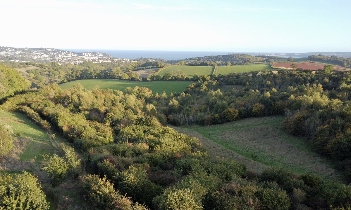 First little flight with the new DJI drone with #Torbaydos in the distance