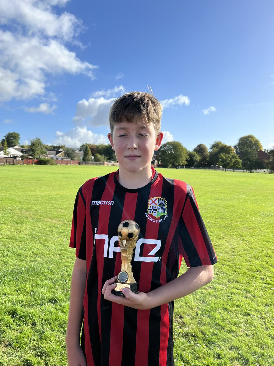 Great performance from the Boca’s this morning in the u12’s Section B <a href="/OfficialBBDFL/">Bolton, Bury & District Football League</a> MoM Zach 🏆🔴⚫️