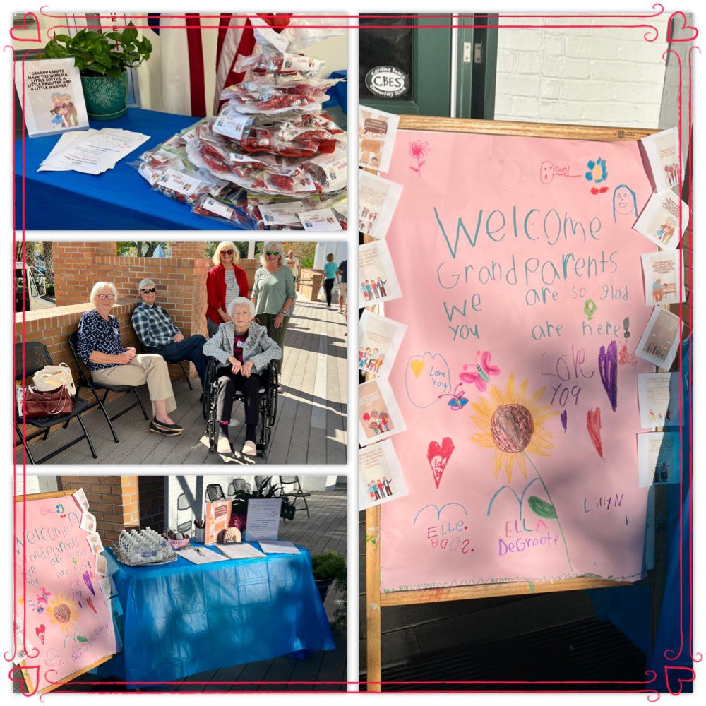 It was incredible to observe the smiles, hugs &amp; love shared this week with over 300 GRANDs &amp; GREATGRANDs visiting for lunch! We agree that Grandparents are like superheroes &amp; are as necessary to a child’s growth as vitamins!  #ClearVisionFullHeartsBrightFutures #5StarDifference