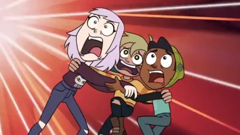 gaydeer1225's tweet photo. they are gonna be my new favorite trio this season i can not wait to see the silly problems they get themselves into https://t.co/E9vK3eYJL2