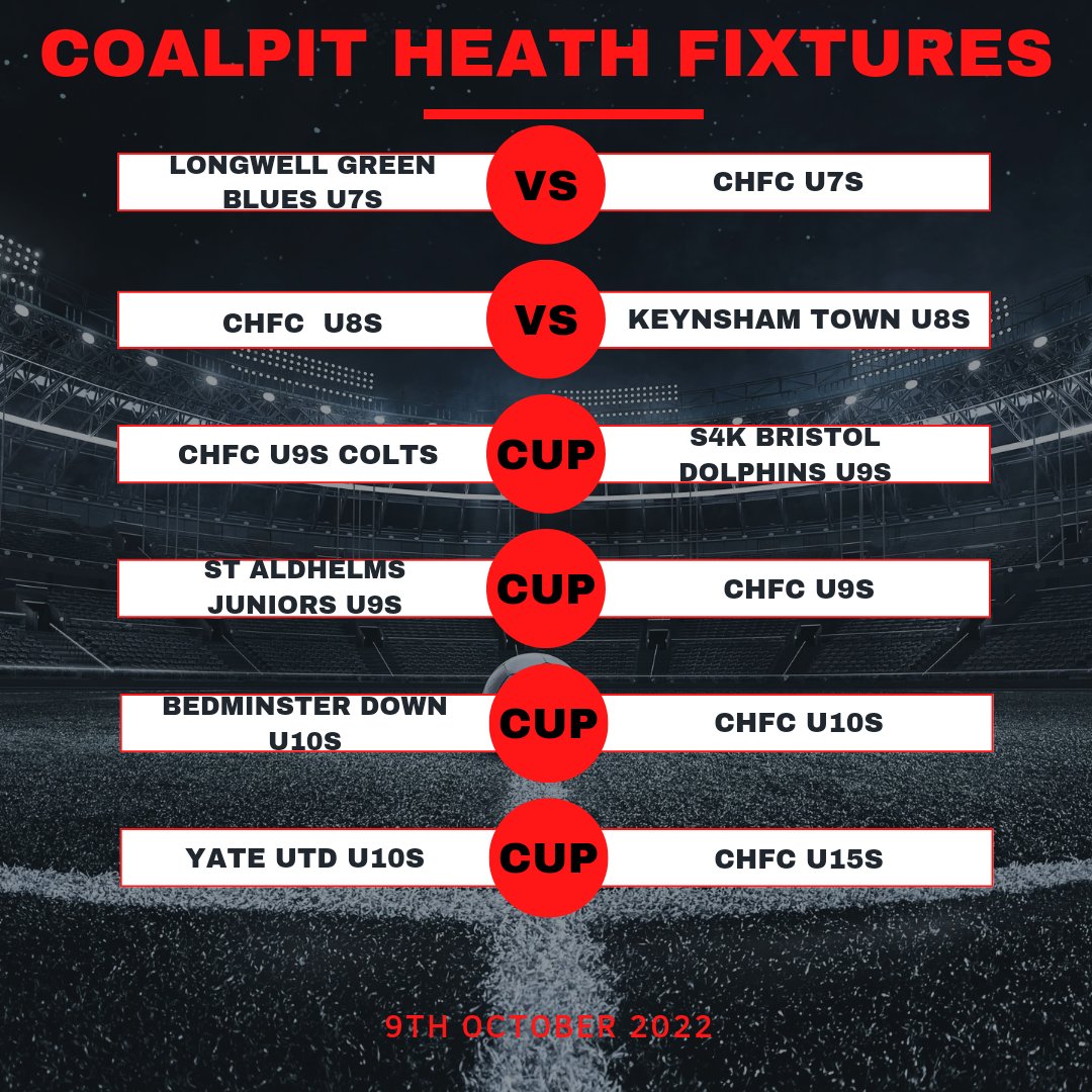 CoalpitFC's tweet photo. Special mention to the u10s who have reached the medal final in their cup competition! Good luck! 🏆
🟠⚫️⚽️ https://t.co/g9SNkCEU3z
