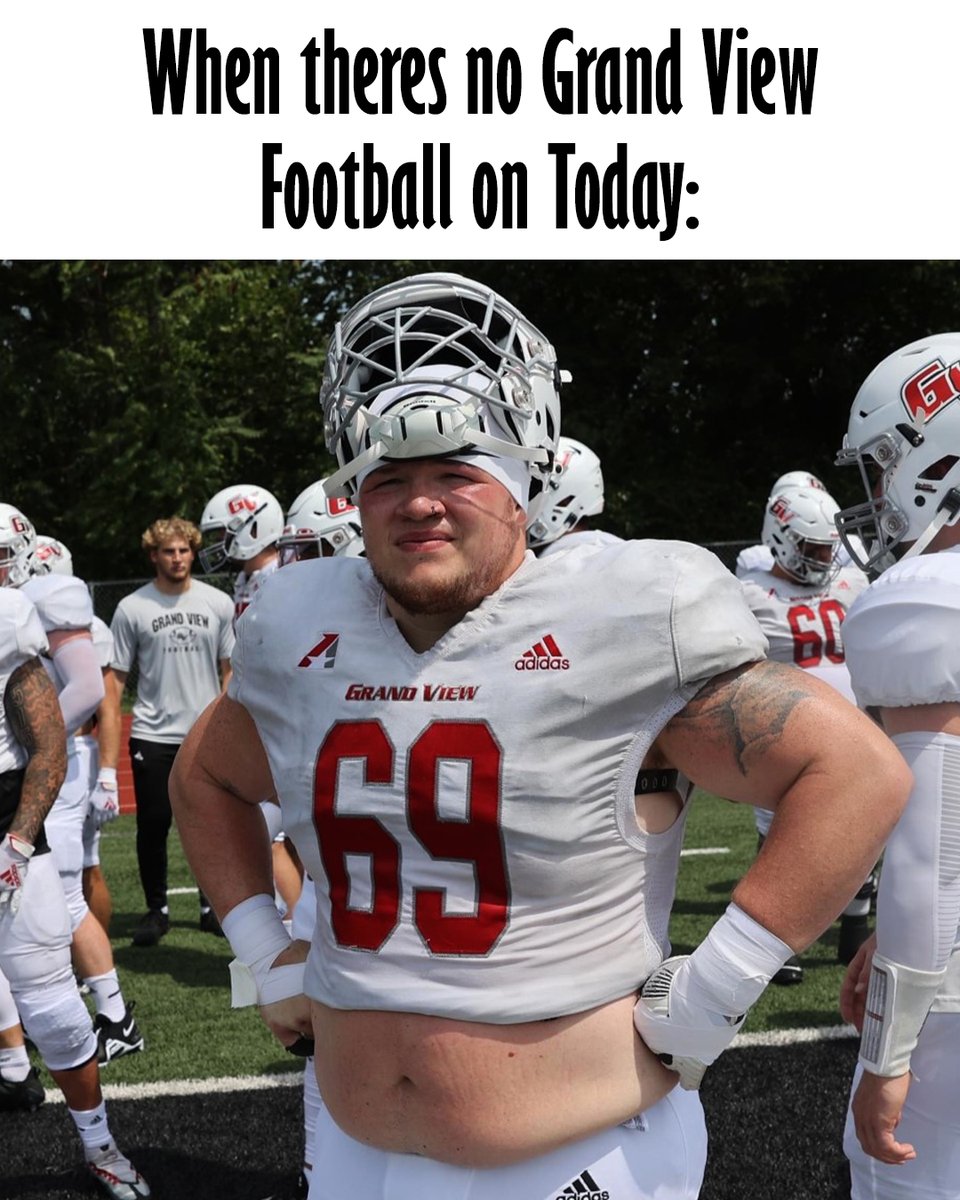VikingAthletics's tweet photo. Bye-week mood. 
@NAIAFBALL https://t.co/BAoJzYwxAh