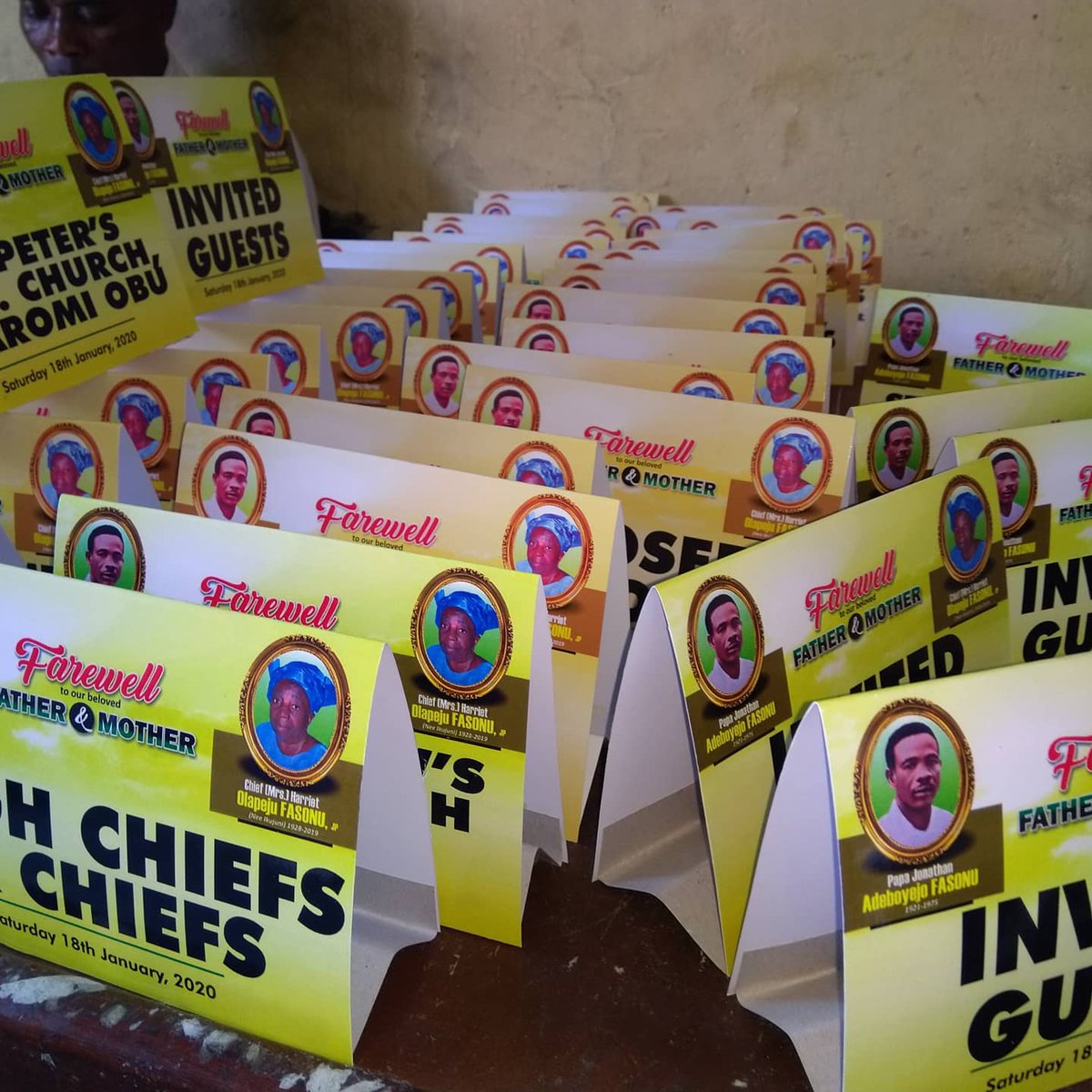 SegzyBen's tweet image. Table tags is highly recommended for all kinds of events. We at segzyBen will help you as an events planners to prints and number your tables. 
Call+ WhatsApp +2348063030221
#SegzybenPrints.#TableTags